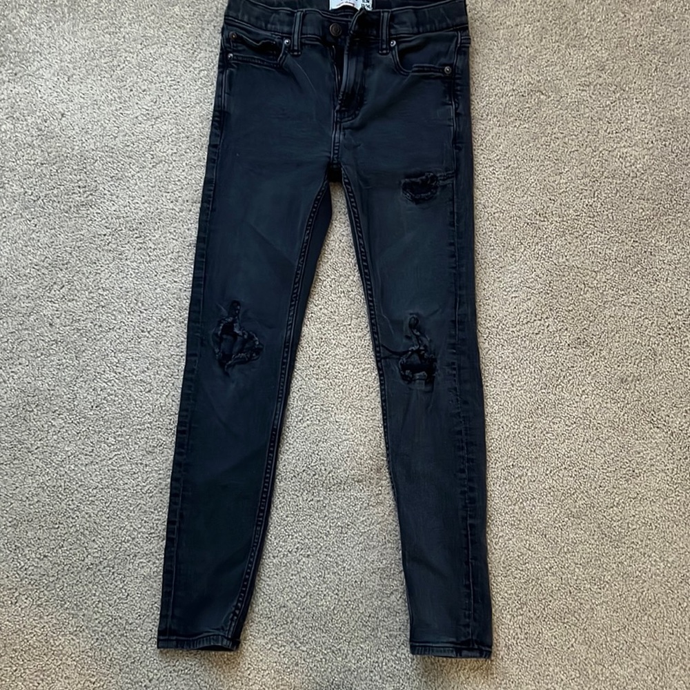 Abercrombie boy supper skinny jeans